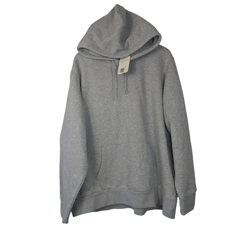 NWT Men's Levi's Grey Heather Standard Artist Hoodie Sweatshirt
